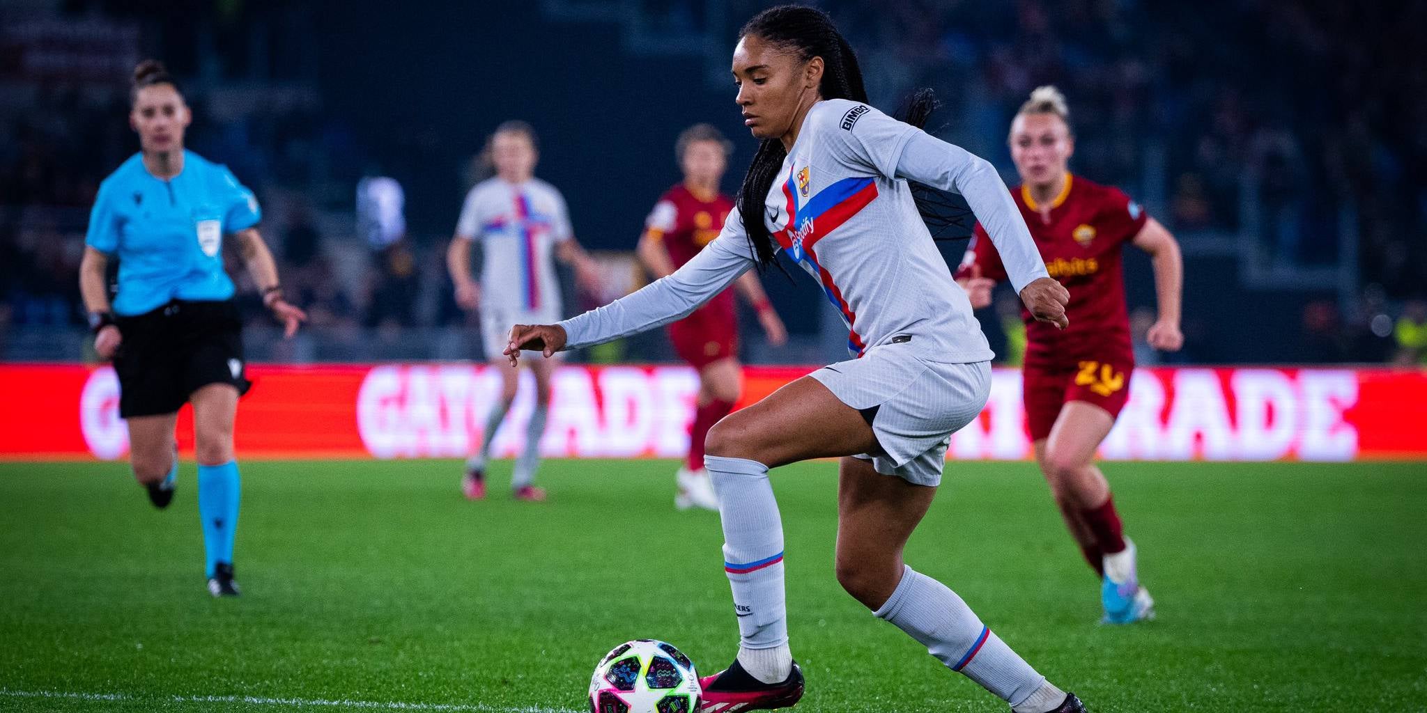 Salma Paralluelo, golejadora del Roma-Barça | FC Barcelona