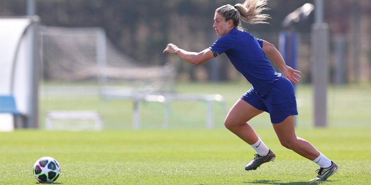 Alexia Putellas, durant la seva recuperació | FC Barcelona