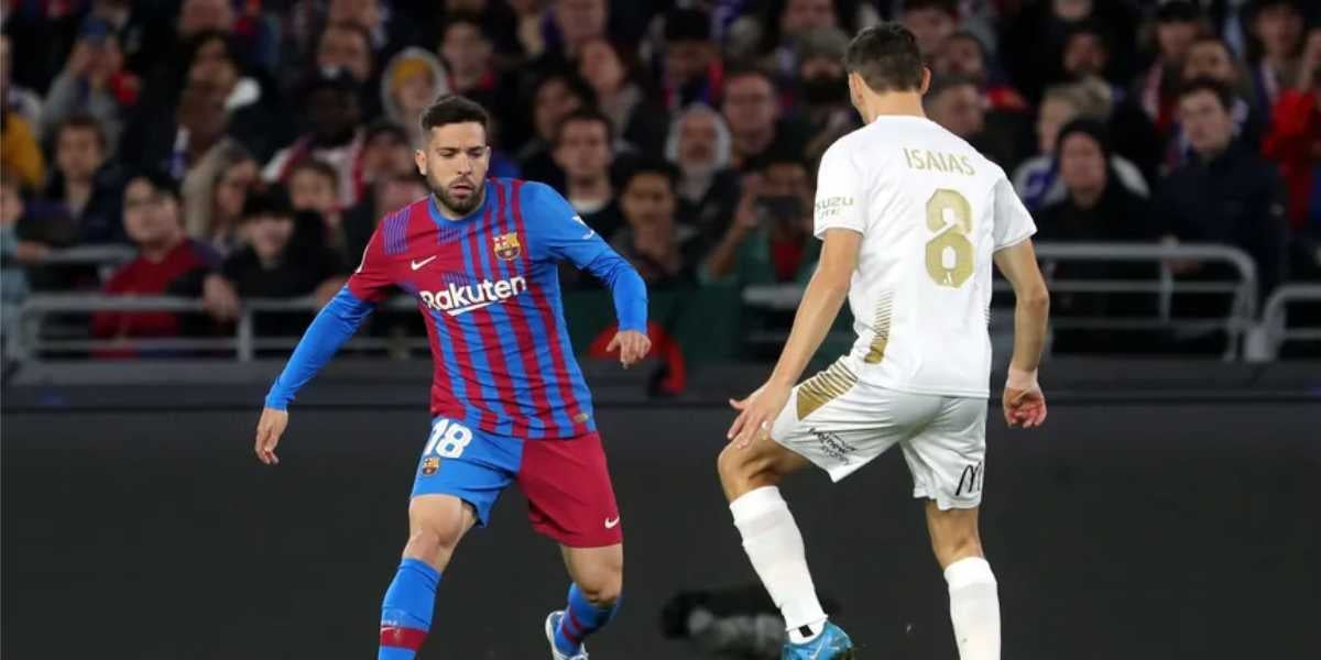 Jordi Alba, en l'amistós de la temporada passada del Barça a Sydney | FC Barcelona 