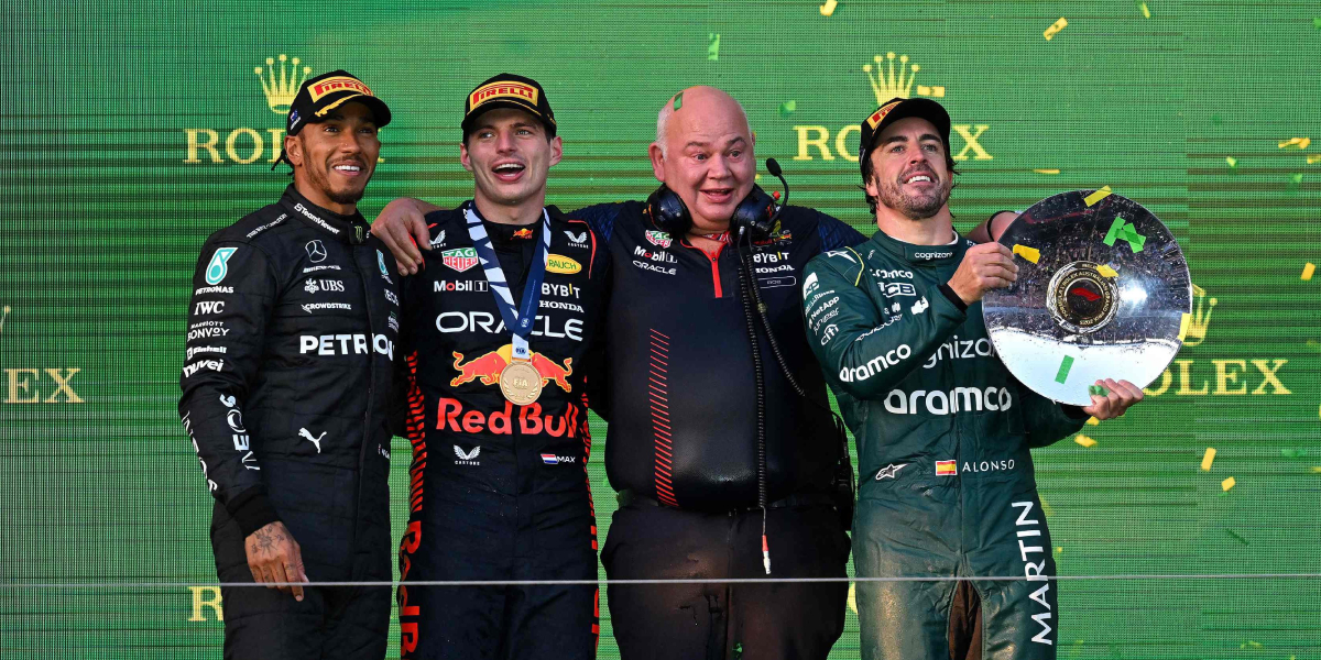 Verstappen, Hamilton i Fernando Alonso al podi | Fórmula 1