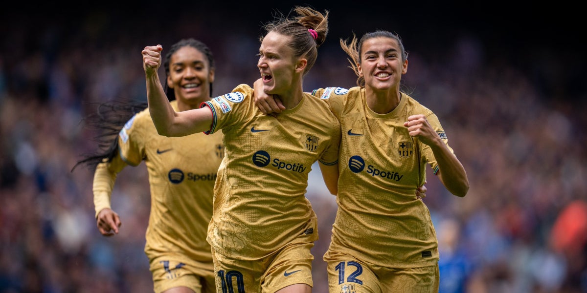 Salma, Hansen i Patri, jugadores del Barça | FC Barcelona