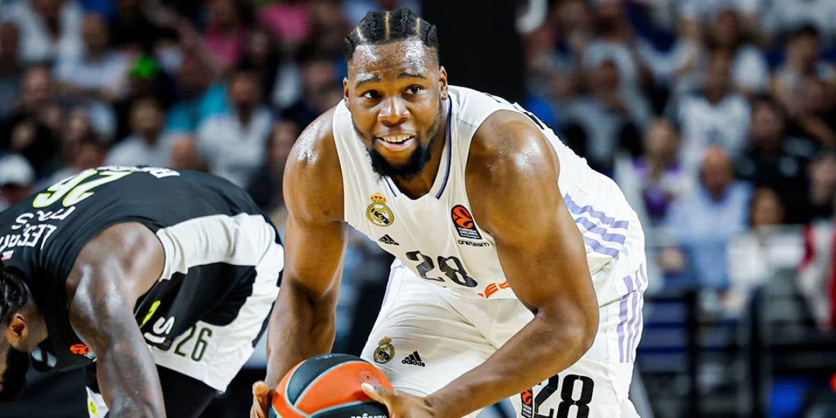 Guerschon Yabusele, durant el partit contra el Partizan | Real Madrid CF
