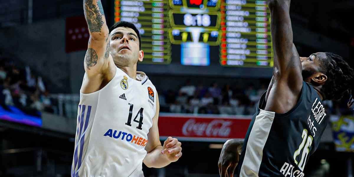 Gabriel Deck i Mathias Lessort, dos dels jugadors sancionats de Reial Madrid i Partizan | Reial Madrid
