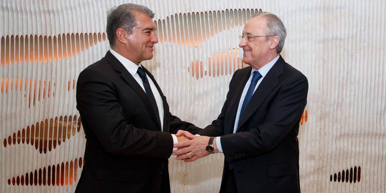 Joan Laporta i Florentino Pérez, en una imatge d'arxiu | Reial Madrid CF