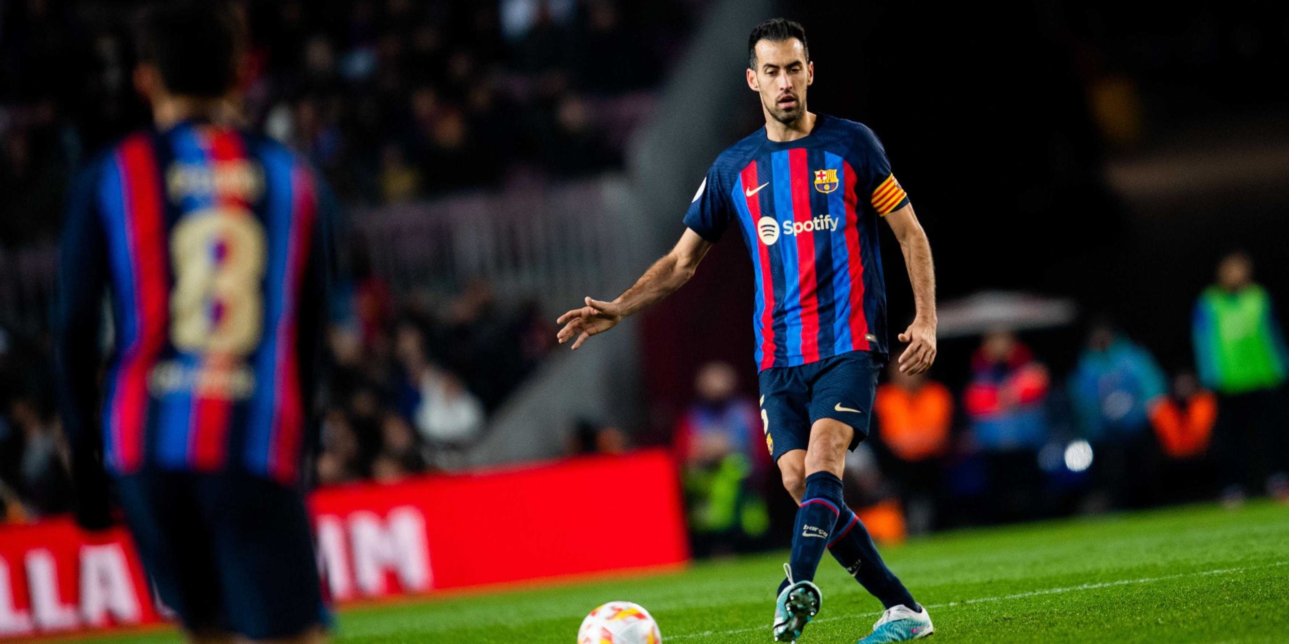 Sergio Busquets, durant un matx | FC Barcelona