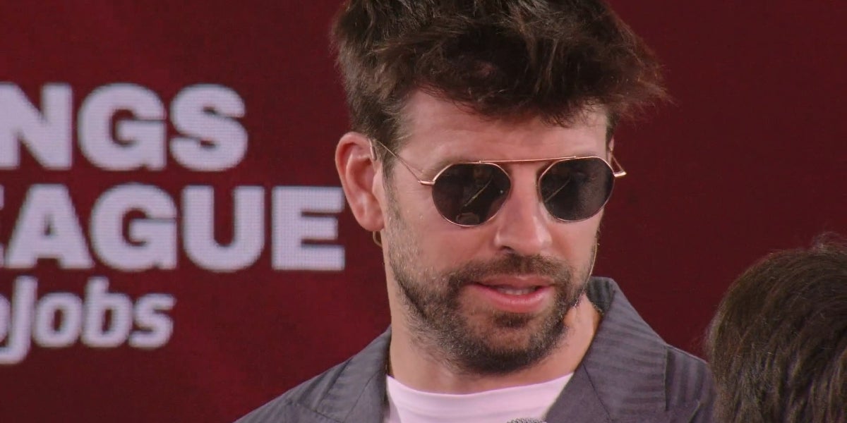 Gerard Piqué durant un acte de la Kings League | Kings League