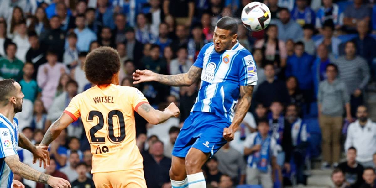 Vini Souza, durante el partido contra el Atlético de Madrid | RCD Espanyol