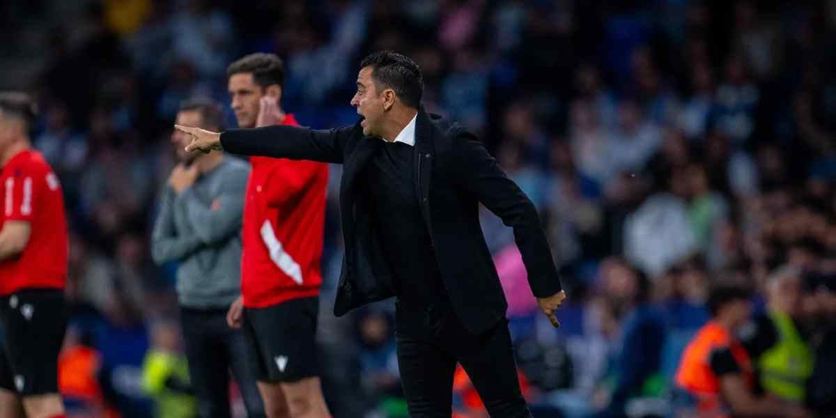 Xavi Hernández, durante el derbi contra el Espanyol | FC Barcelona