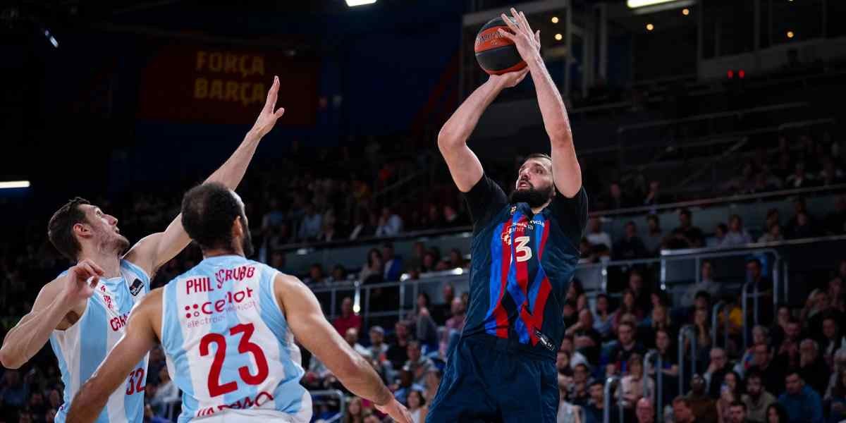 Nikola Mirotic, durant el partit contra l'Obradoiro | FC Barcelona