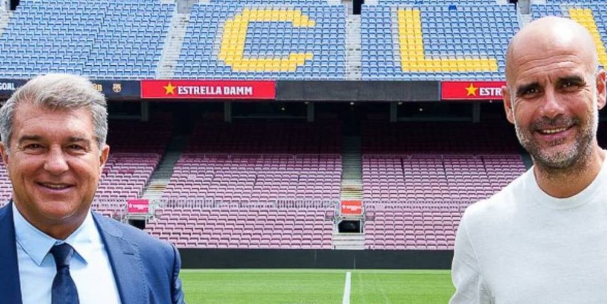 Joan Laporta i Pep Guardiola, en una imatge d'arxiu | FC Barcelona