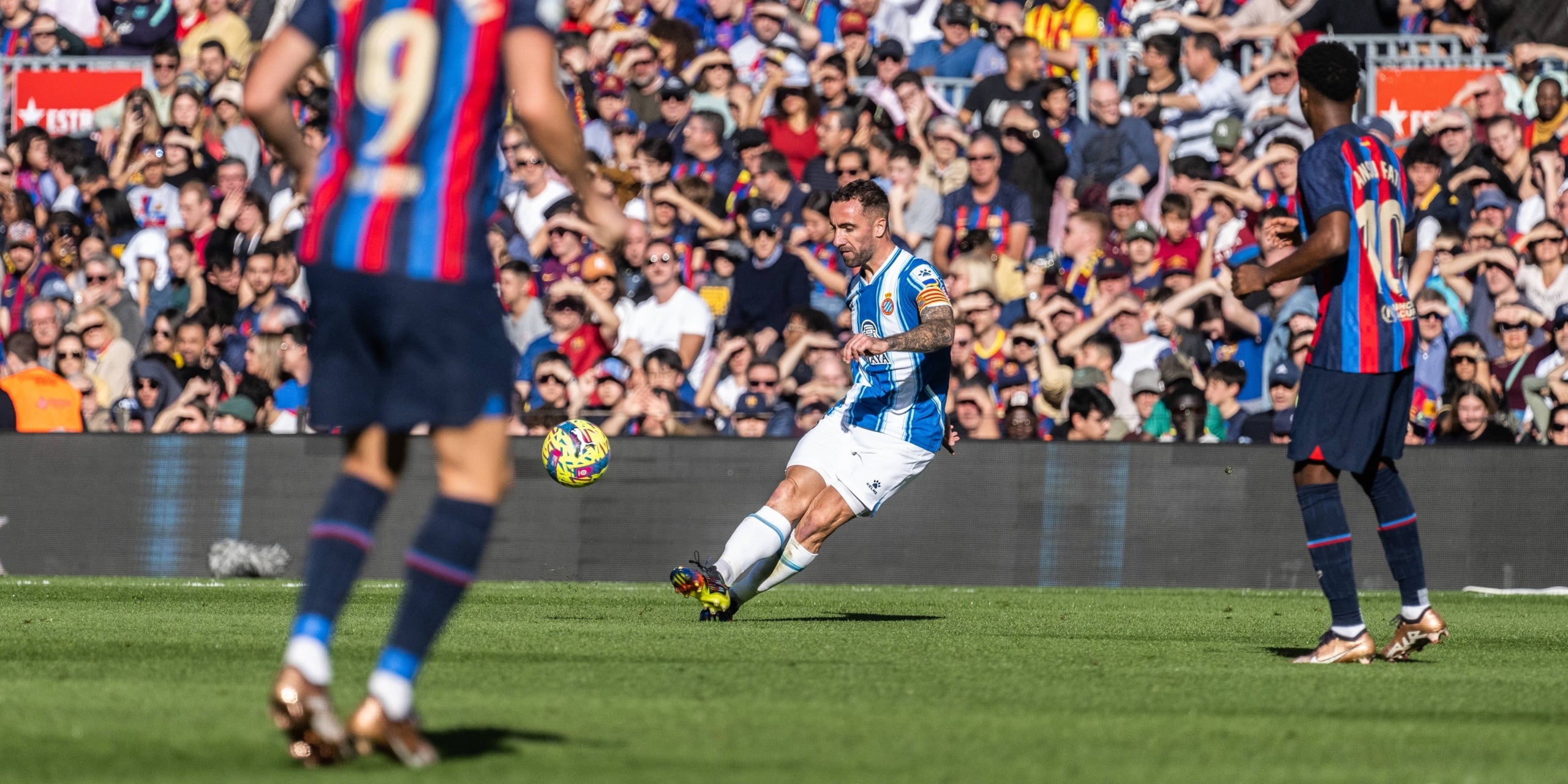 Sergi Darder, durant un partit contra el Barça | Europa Press
