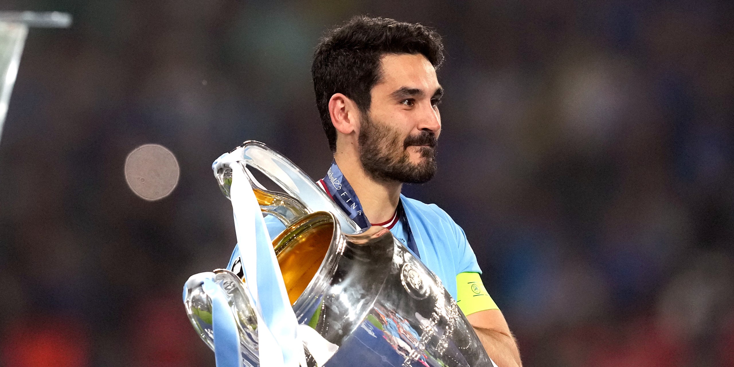 Ilkay Gundogan, amb la Champions aconseguida | Europa Press