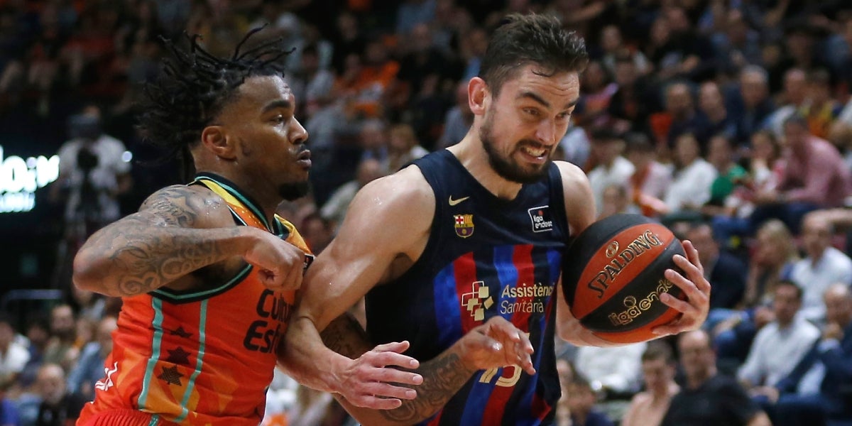 Tomas Satoransky a la pista de València | FC Barcelona