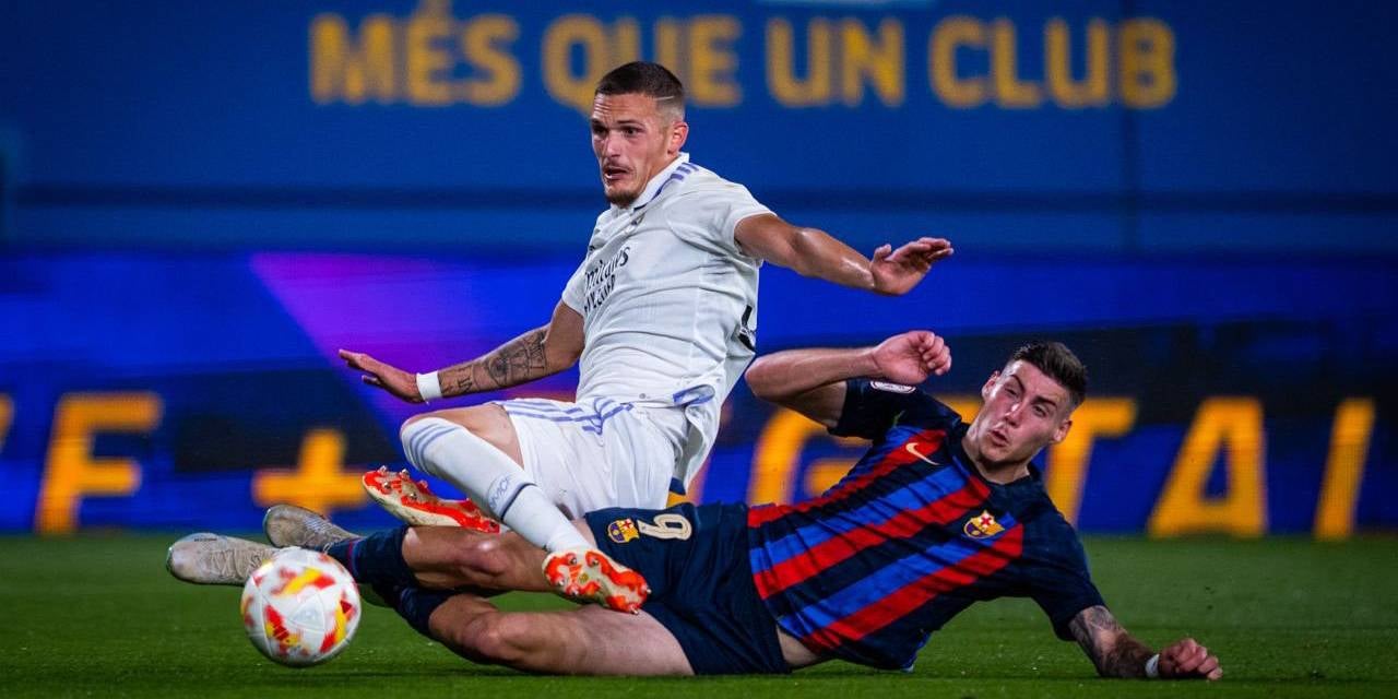 El Barça Atlètic y el Madrid Castilla se enfrentaron en el play-off de ascenso a Segunda | FC Barcelona