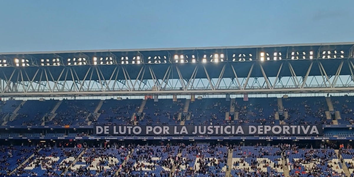 Protesta dels aficionats de l'Espanyol | Fermín Pietro