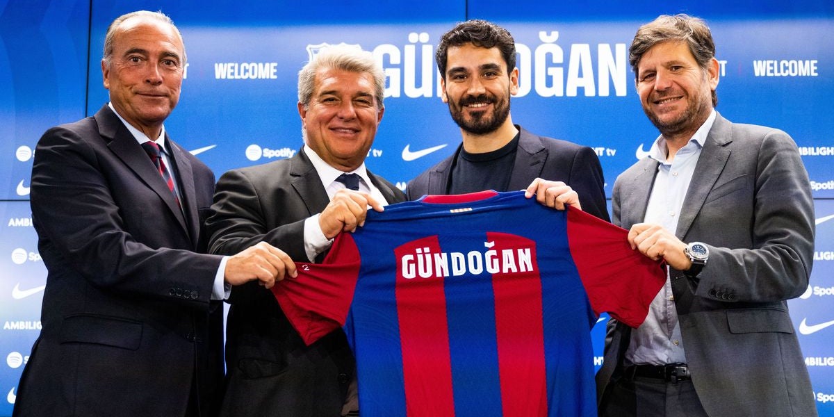 Presentació d'Ilkay Gündogan | FC Barcelona