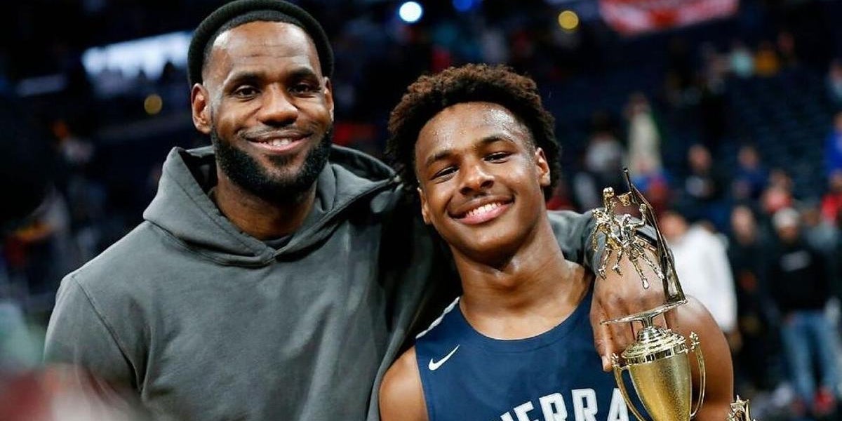 Bronny James i LeBron James | @KingJames