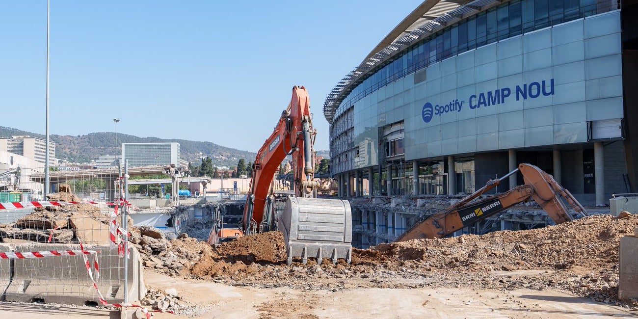 Las obras de la Spotify Camp Nou | FC Barcelona