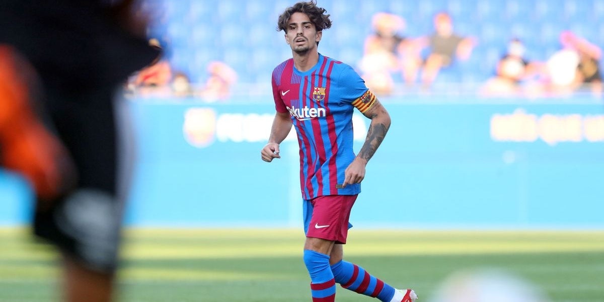 Àlex Collado durant un partit amb el Barça | FC Barcelona