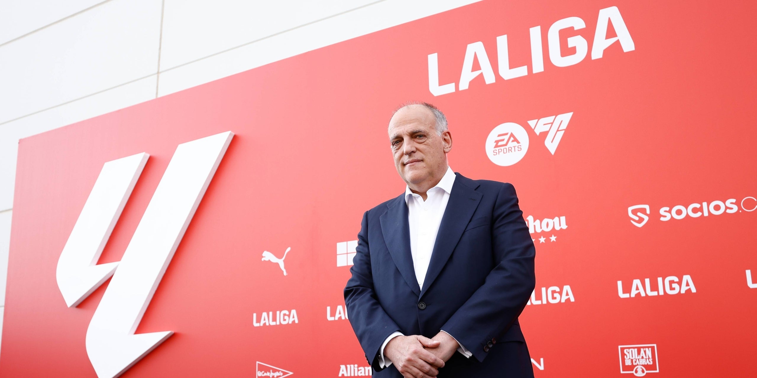 Javier Tebas, president de LaLiga | Europa Press
