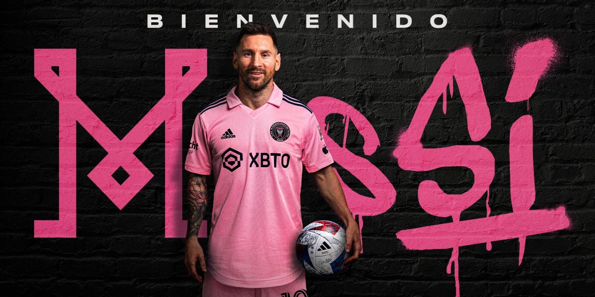 Leo Messi posant amb la samarreta d'Inter Miami | Inter Miami