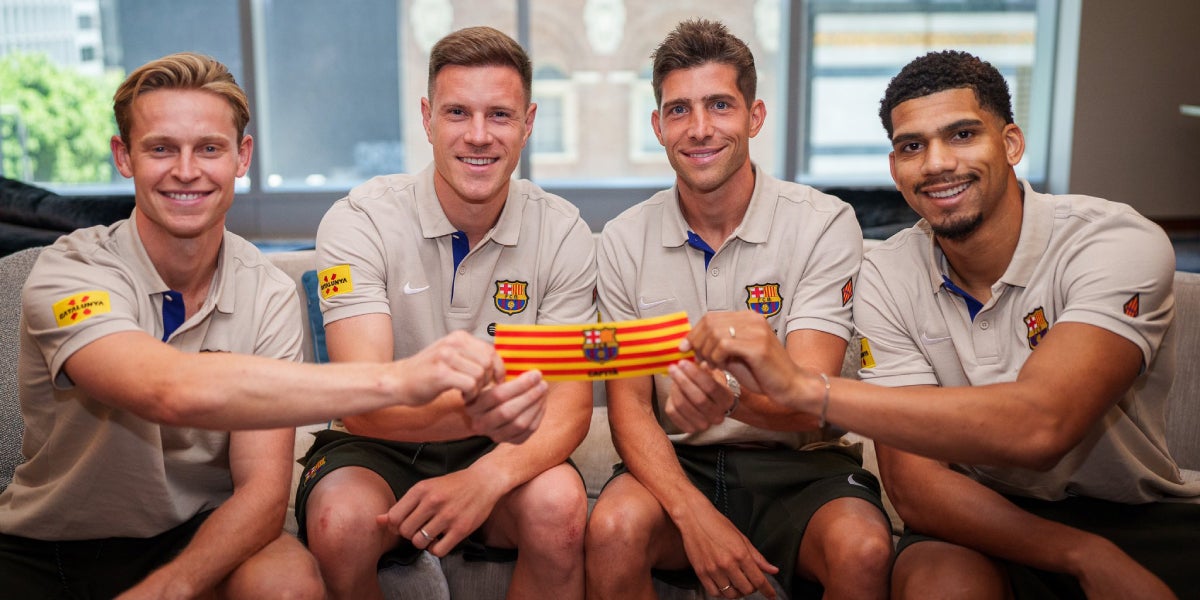 Els quatre capitans del Barça per a la temporada 2023/24 | FC Barcelona