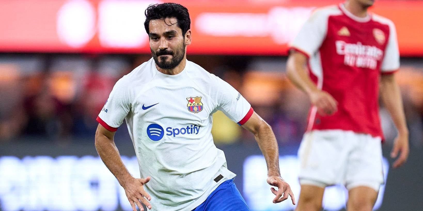 Ilkay Gündogan, durant el partit contra l'Arsenal | FC Barcelona