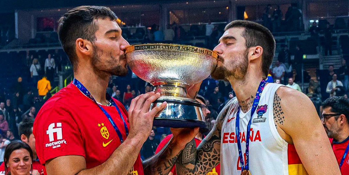 Willy i Juancho Hernangómez, campions de l'EuroBasket 2022 | @willyhg94