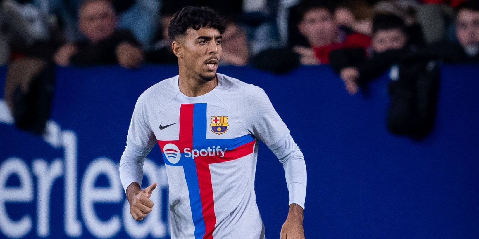 Chadi Riad, durant el seu debut amb el primer equip del Barça | FC Barcelona