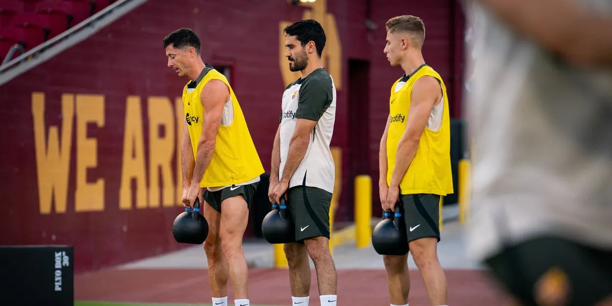 Els jugadors del Barça durant la pretemporada | FC Barcelona