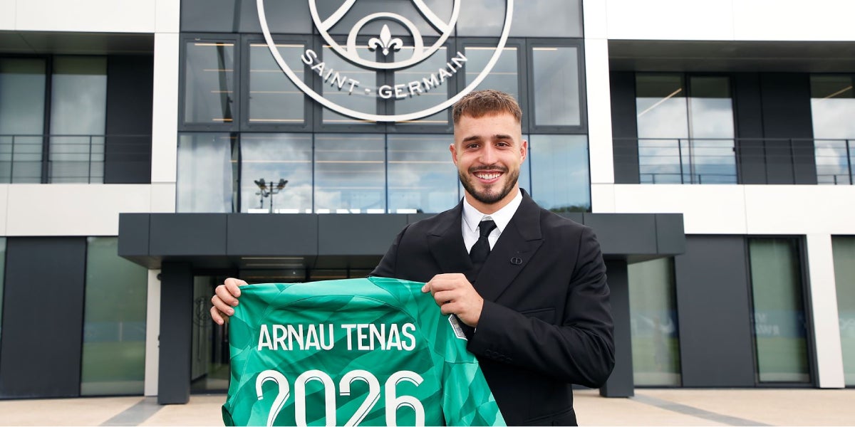 Arnau Tenas, porter del PSG | Paris Saint-Germain