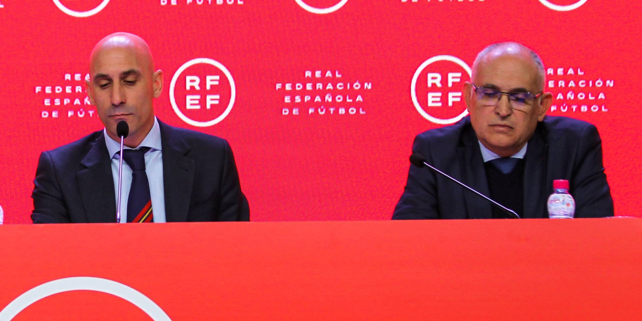 Luis Rubiales i Andreu Camps, en una imatge d'arxiu | Europa Press