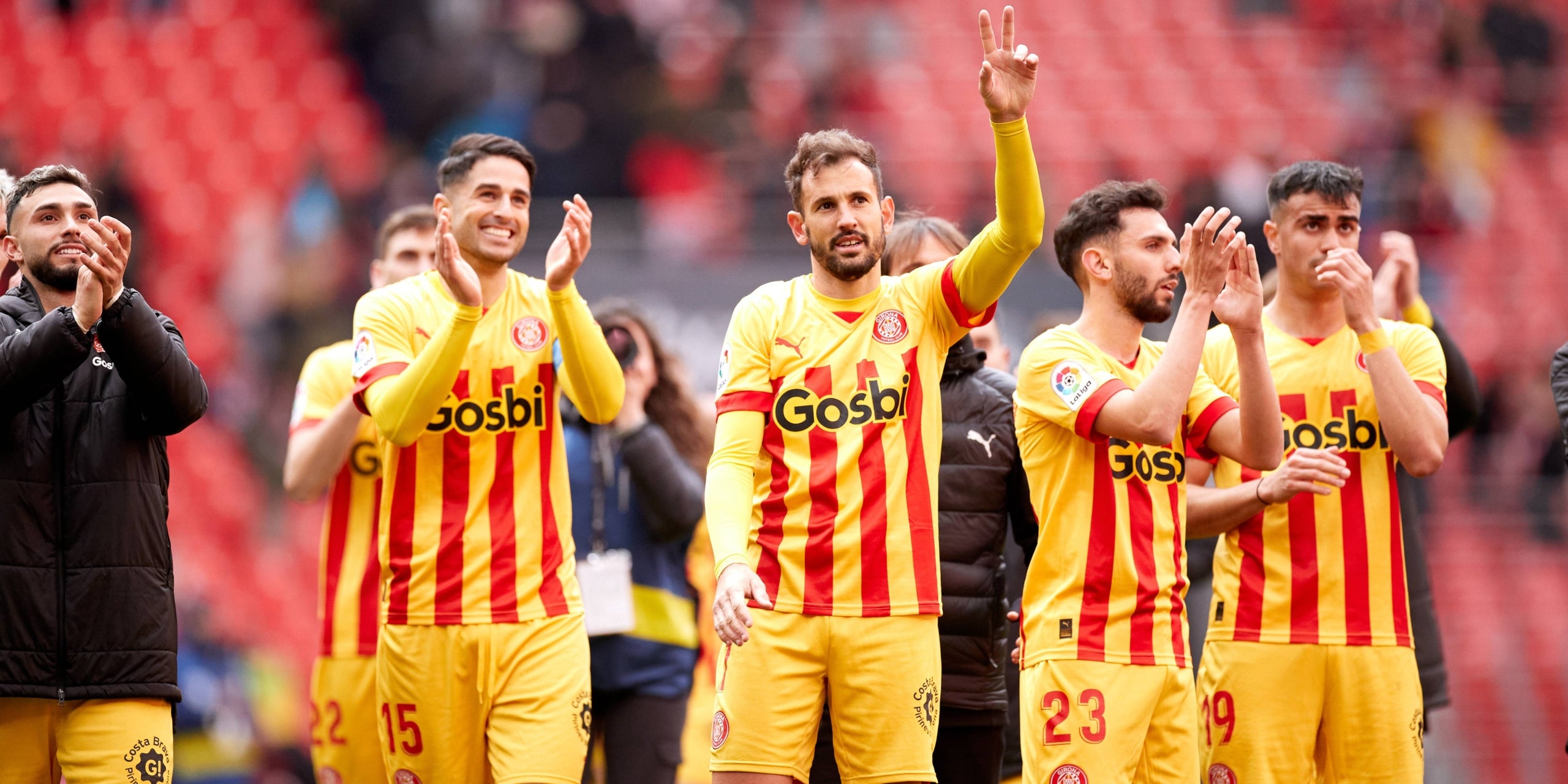 Cristhian Stuani, durante un partido con el Girona | Europa Press