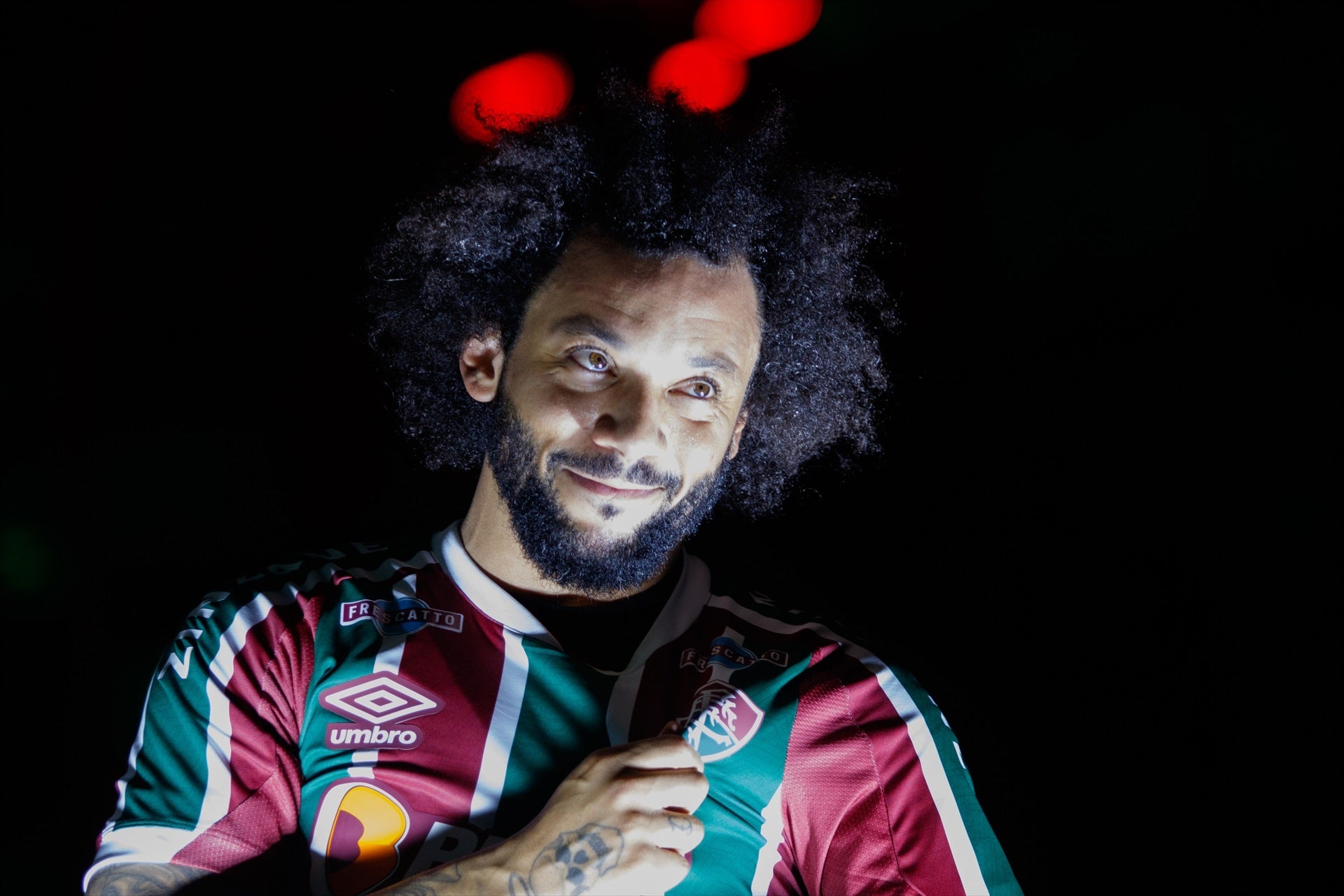 Marcelo, durant la seva presentació amb el Fluminense | Europa Press