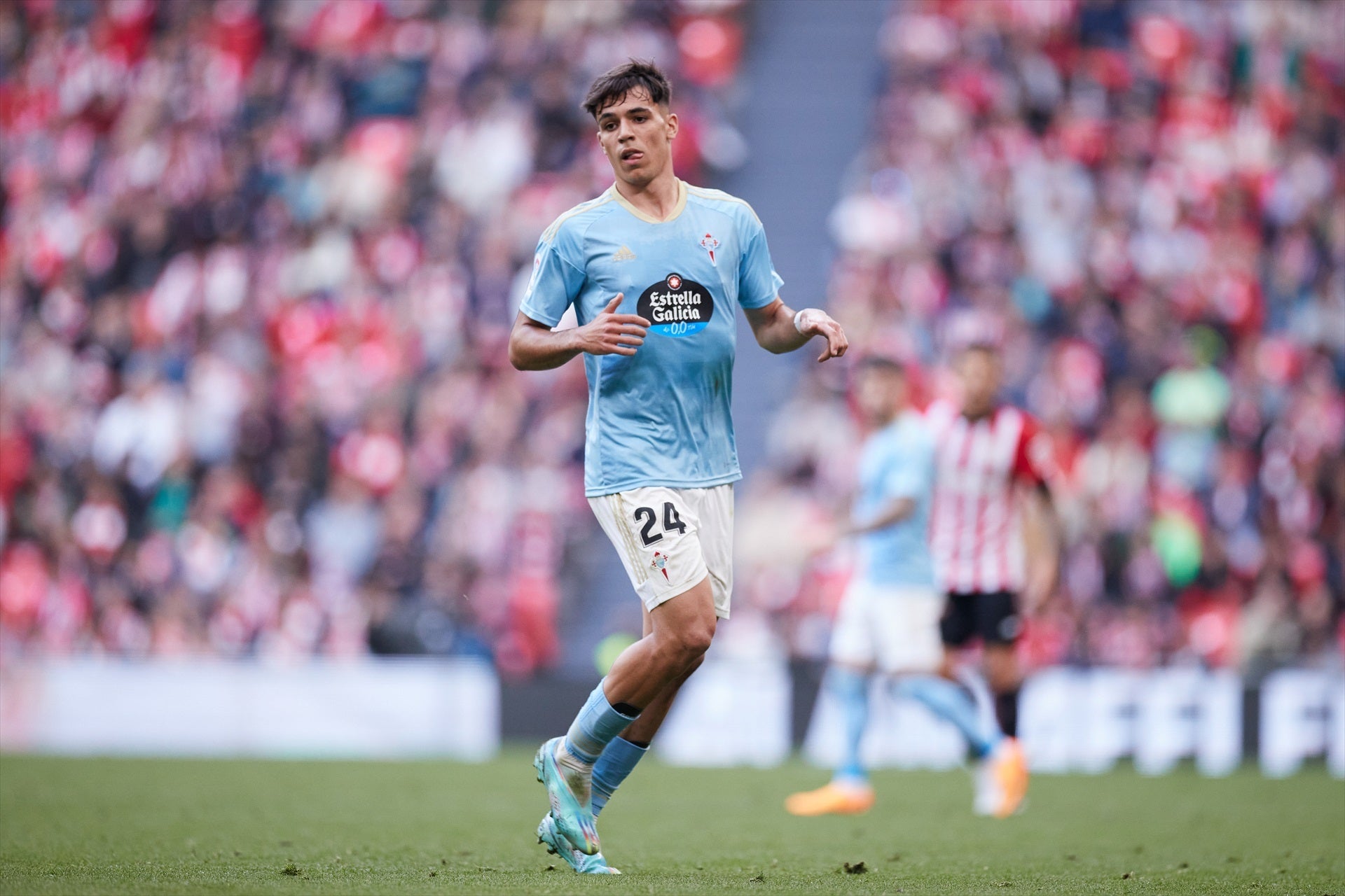 Gabri Veiga, durante un partido del Celta | Europa Press