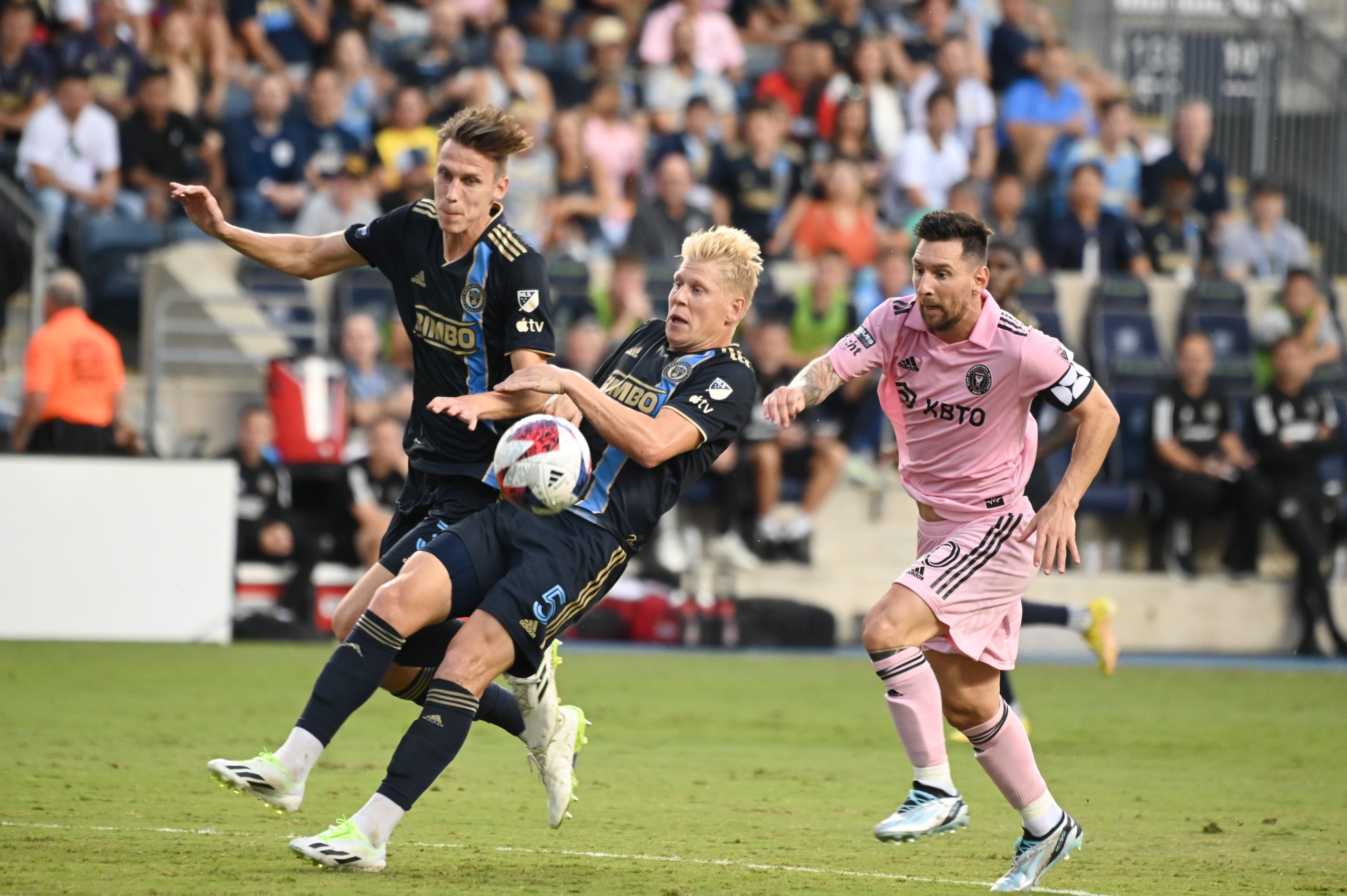 Leo Messi, durante el partido contra Philadelphia Union | Europa Press