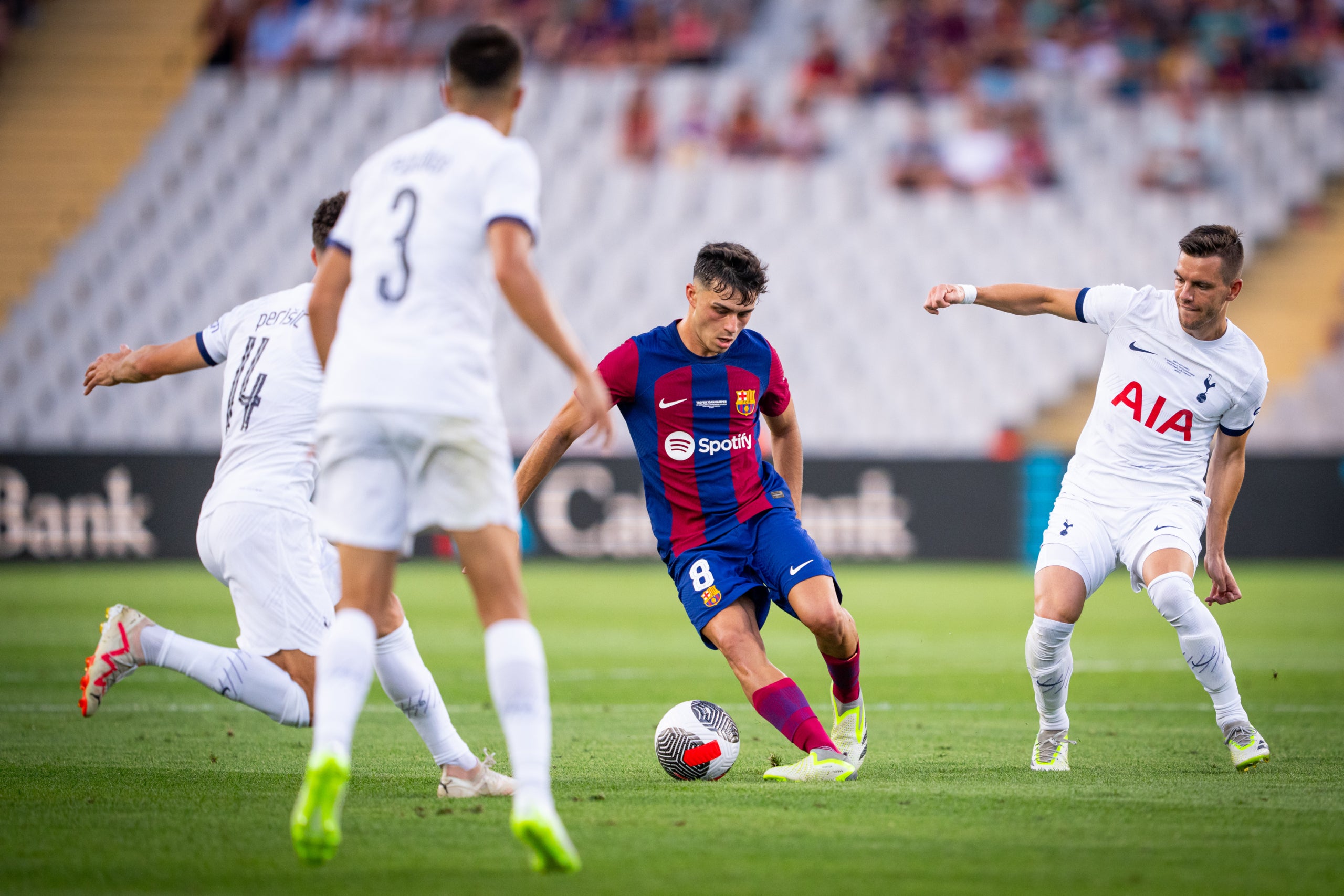 Pedri, durante el Trofeo Joan Gamper | FC Barcelona