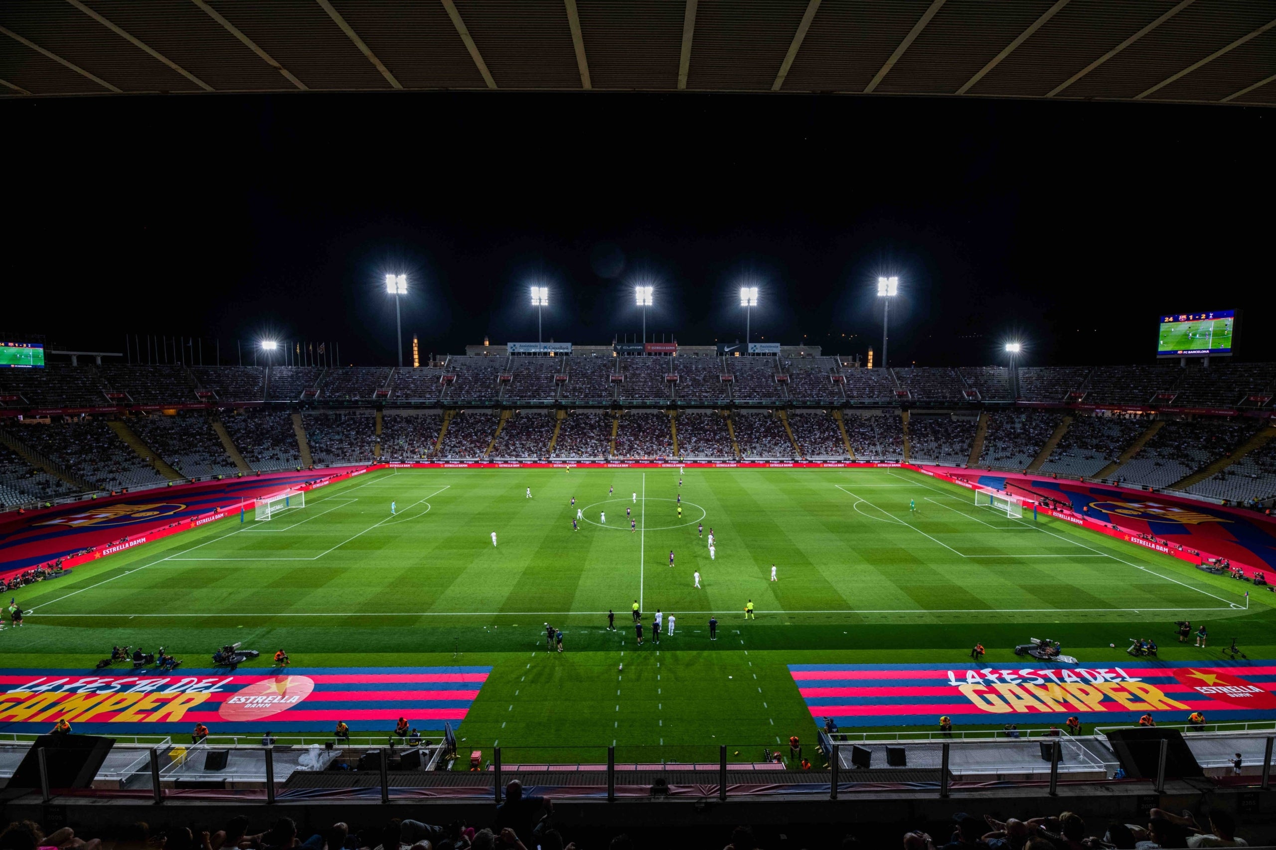 L'Estadi Olímpic Lluís Companys, durant el Gamper | FC Barcelona