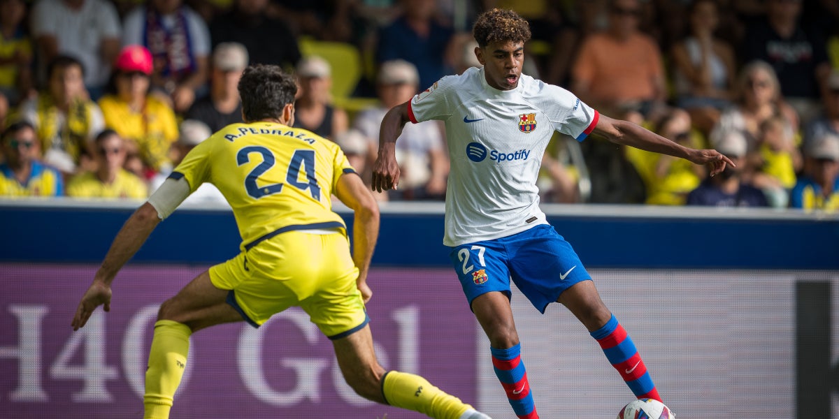Lamine Yamal contra el Vila-real | FC Barcelona