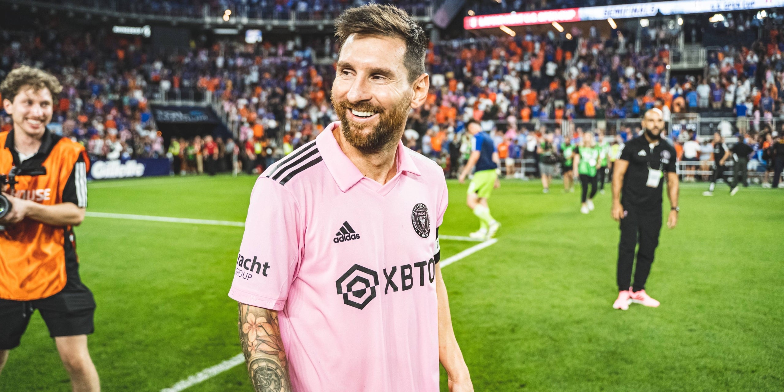 Leo Messi, després de passar a la final de l'Open Cup | Inter Miami CF
