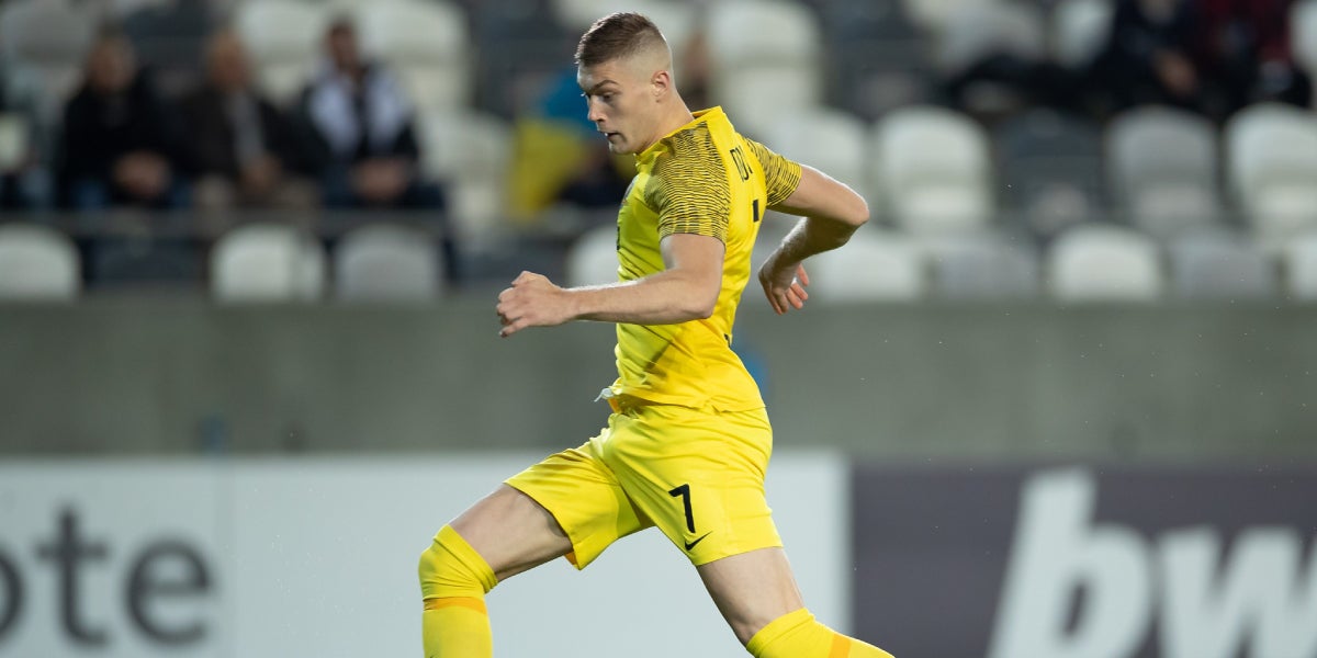 Artem Dovbyk, jugador del Dnipro-1 | UEFA Conference League