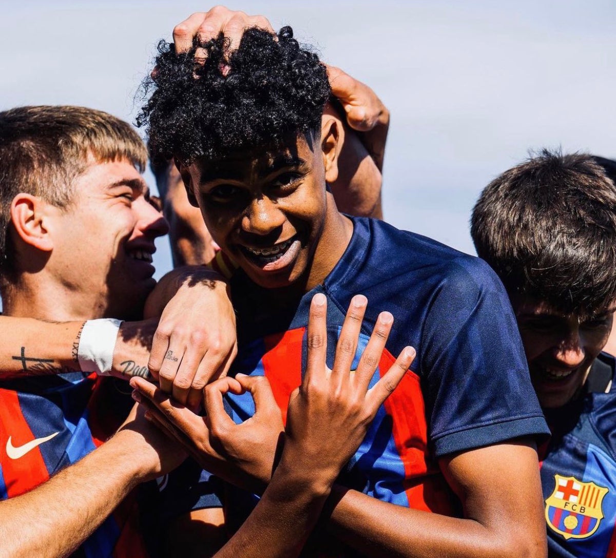 Lamine Yamal i la seva clàssica celebració amb el 304 | Instagram
