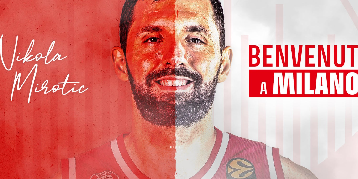 Nikola Mirotic, nou jugador de l'Olimpia de Milà | Olimpia de Milà