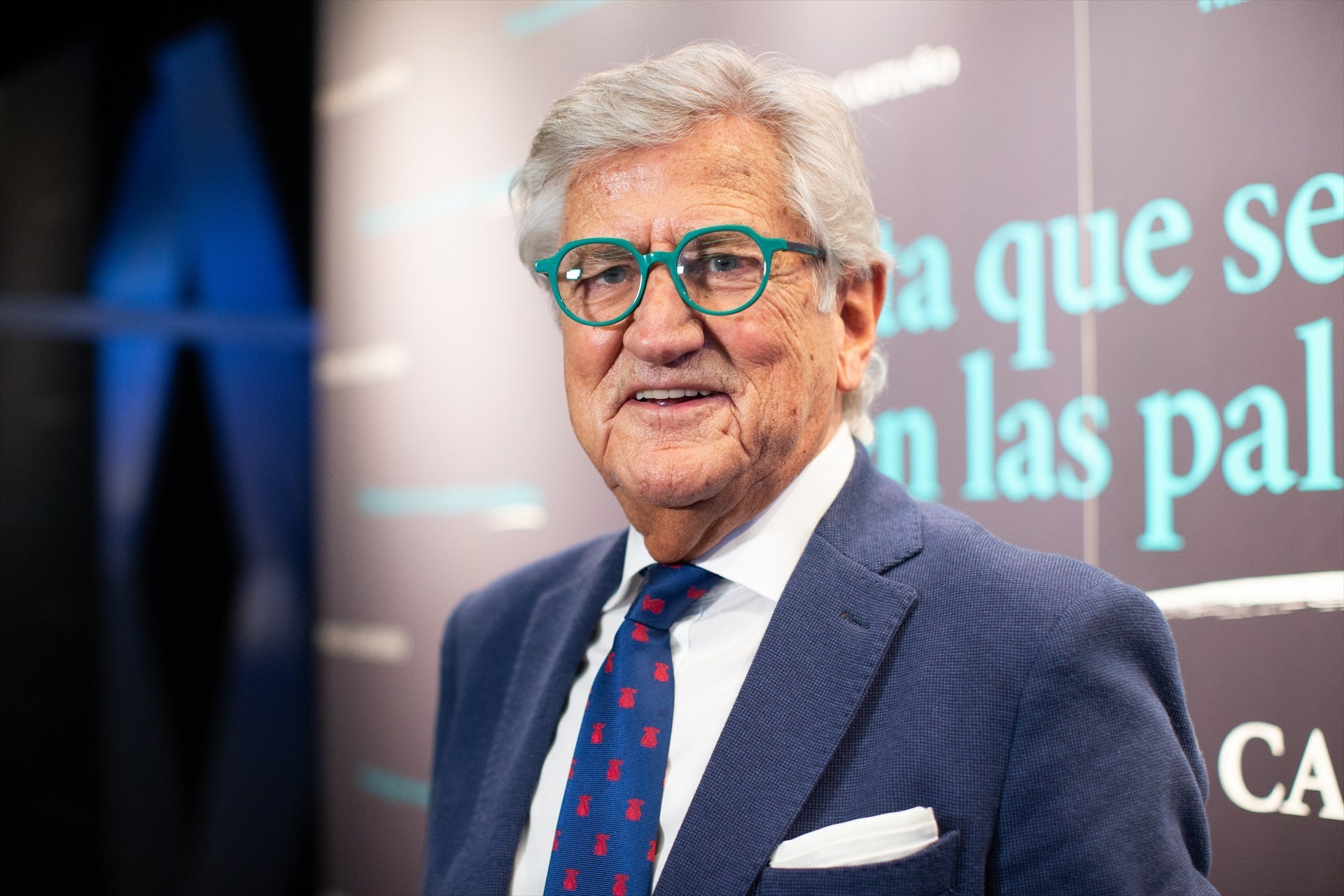 El presentador de ràdio i televisió i escriptor, Pepe Domingo Castaño, en la presentació d'un llibre / Europa Press