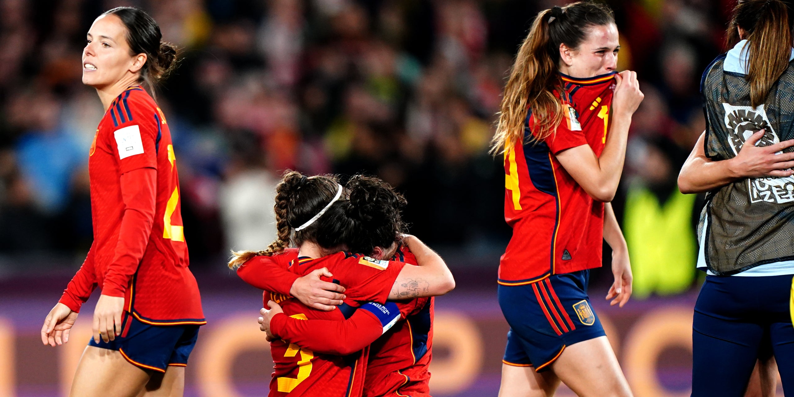 Las jugadoras de la selección española, celebrando el Mundial | Europa Press