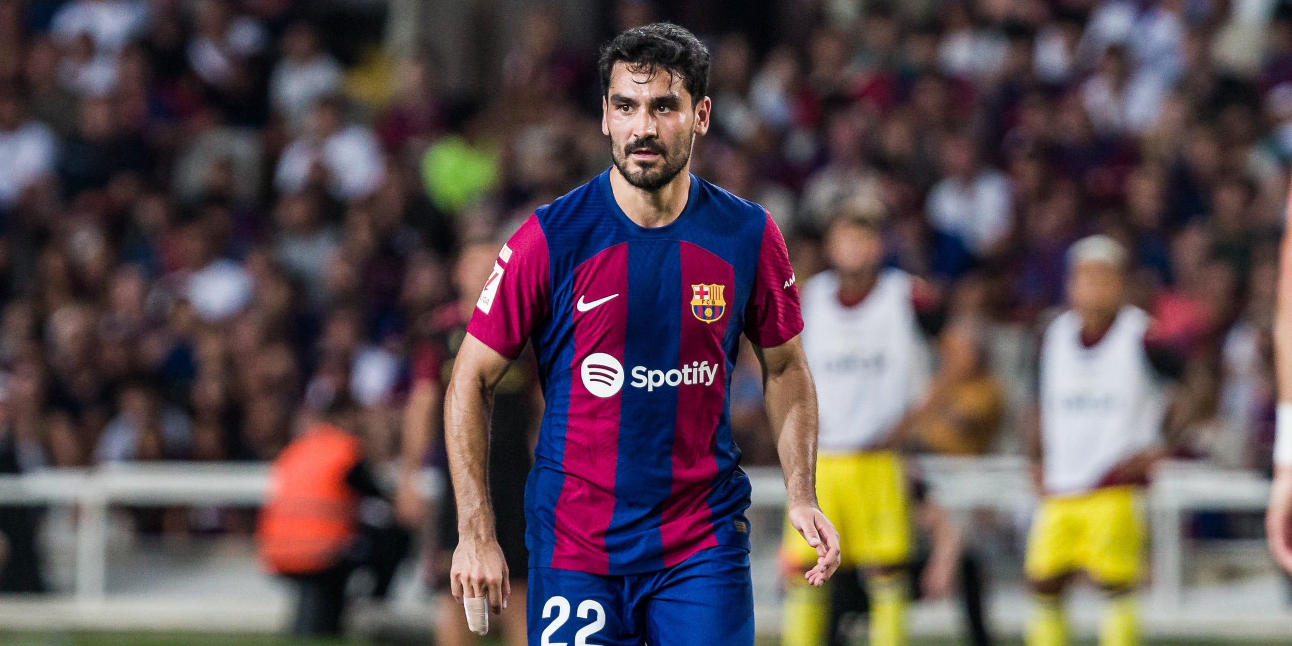 Ilkay Gündogan, en un partit amb el Barça | Europa Press
