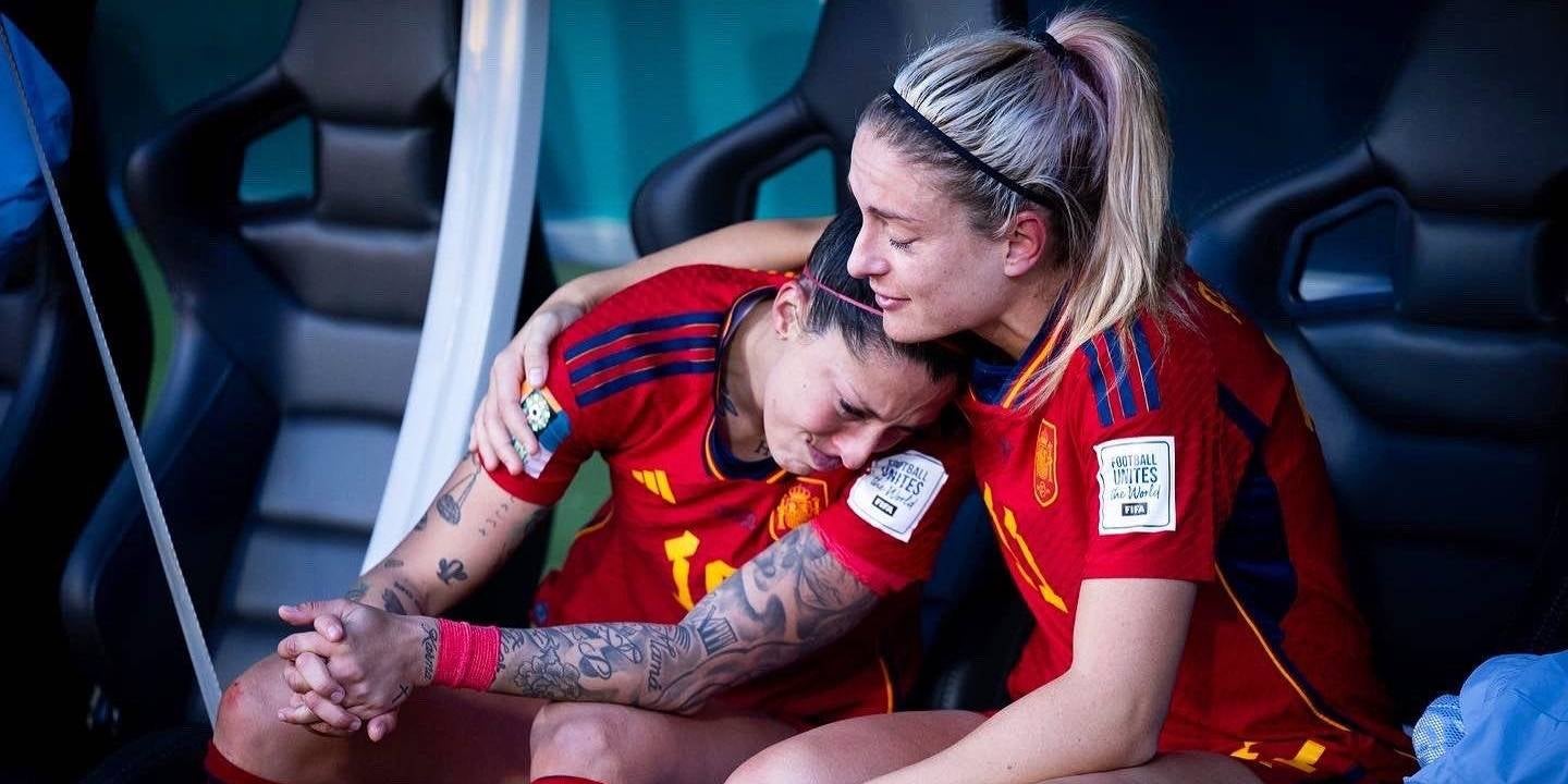 Jenni Hermoso i Alexia Putellas, després de guanyar el Mundial | Europa Press