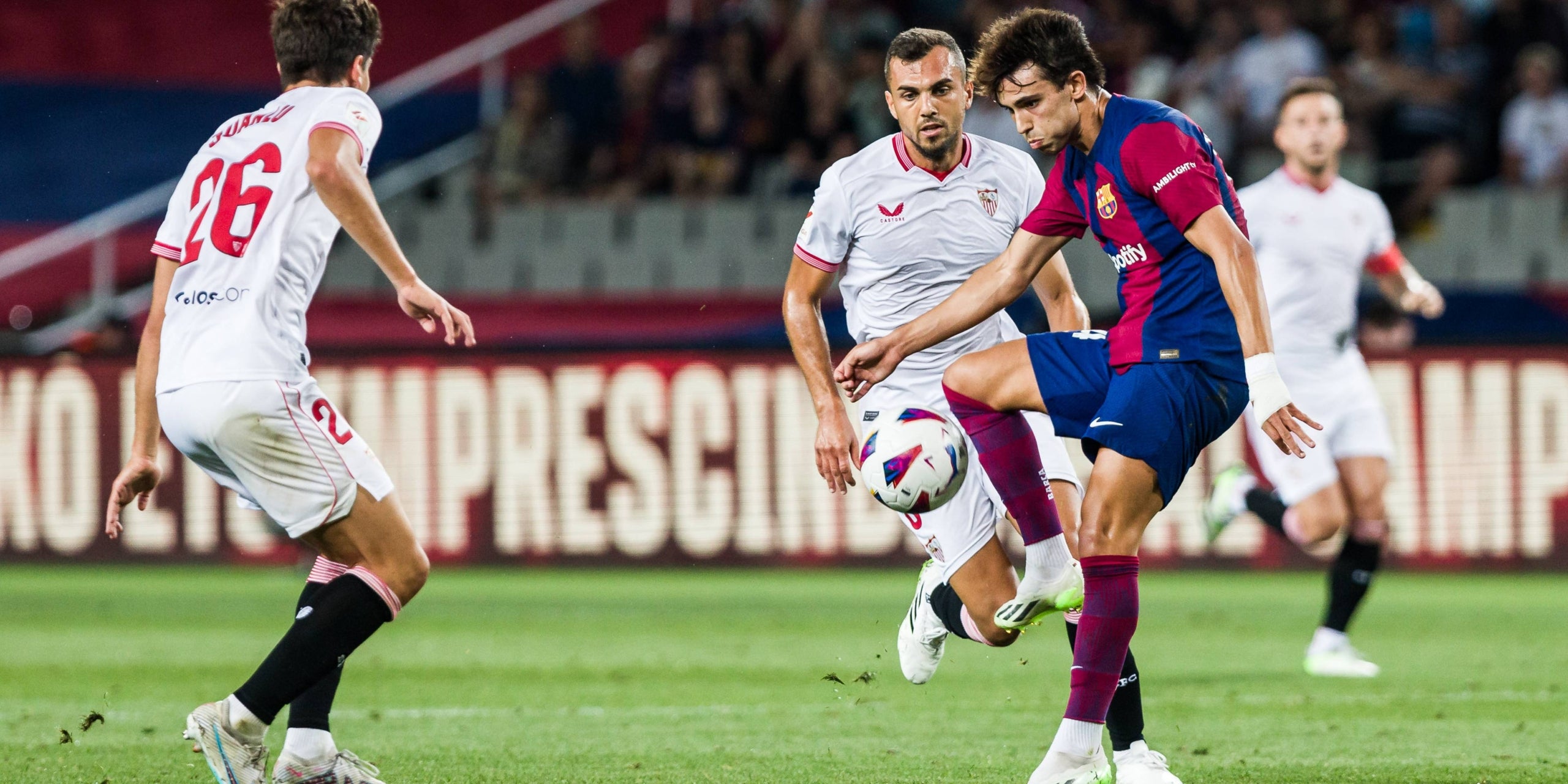 Joao Félix, durante el partido contra el Sevilla | Europa Press