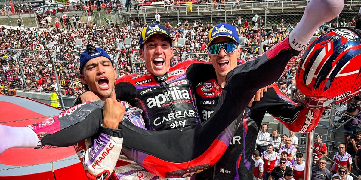 Aleix Espargaró, Viñales i Jorge Martín al podi de Montmeló | MotoGP