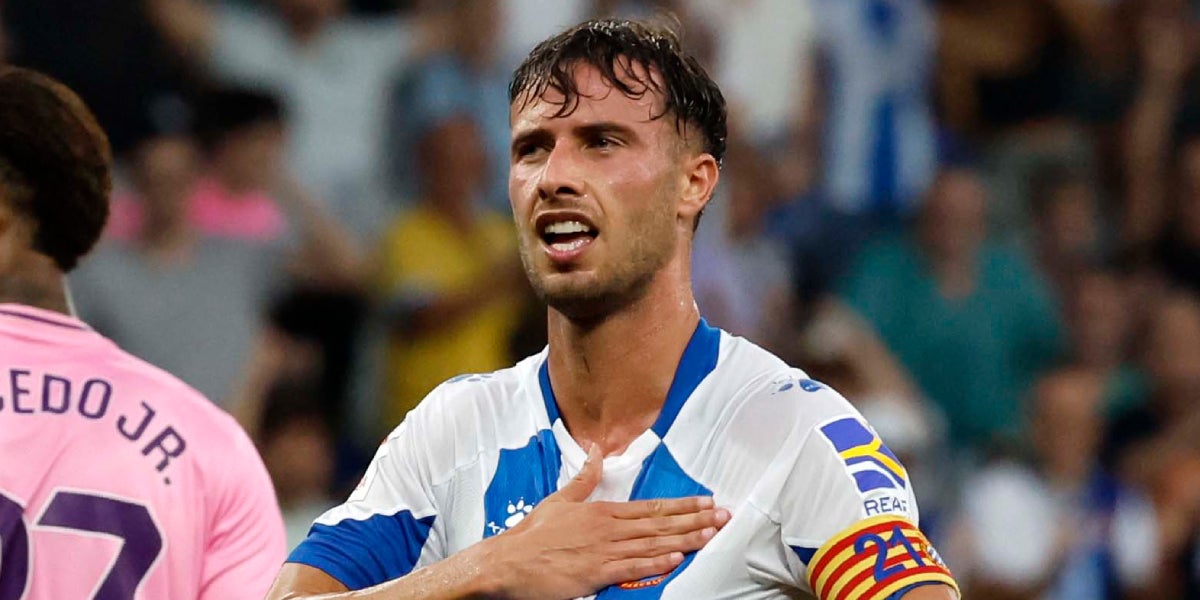 Javi Puado, jugador de l'Espanyol | RCDE
